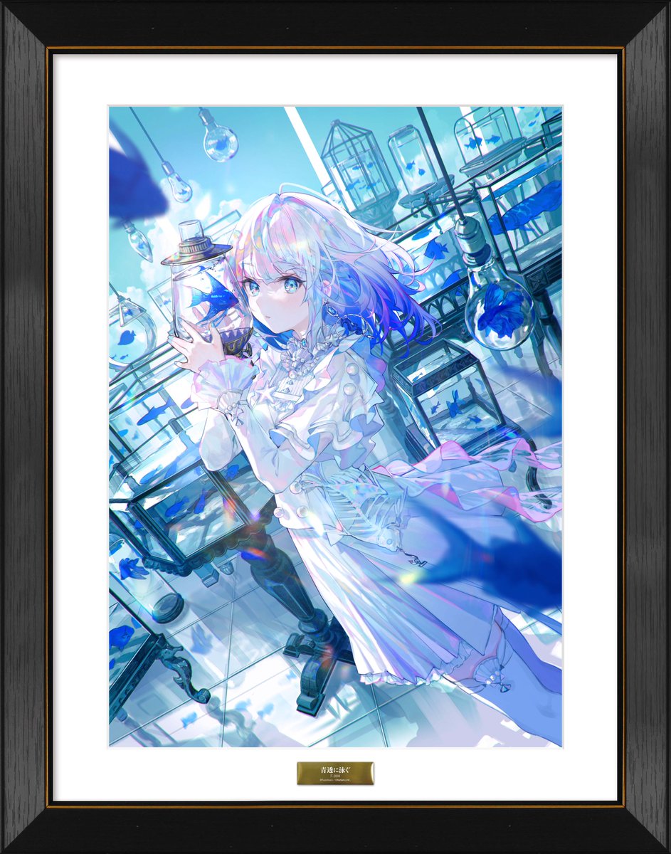 直筆サイン入り複製原画の受注始まっております✨ 4月中旬からは