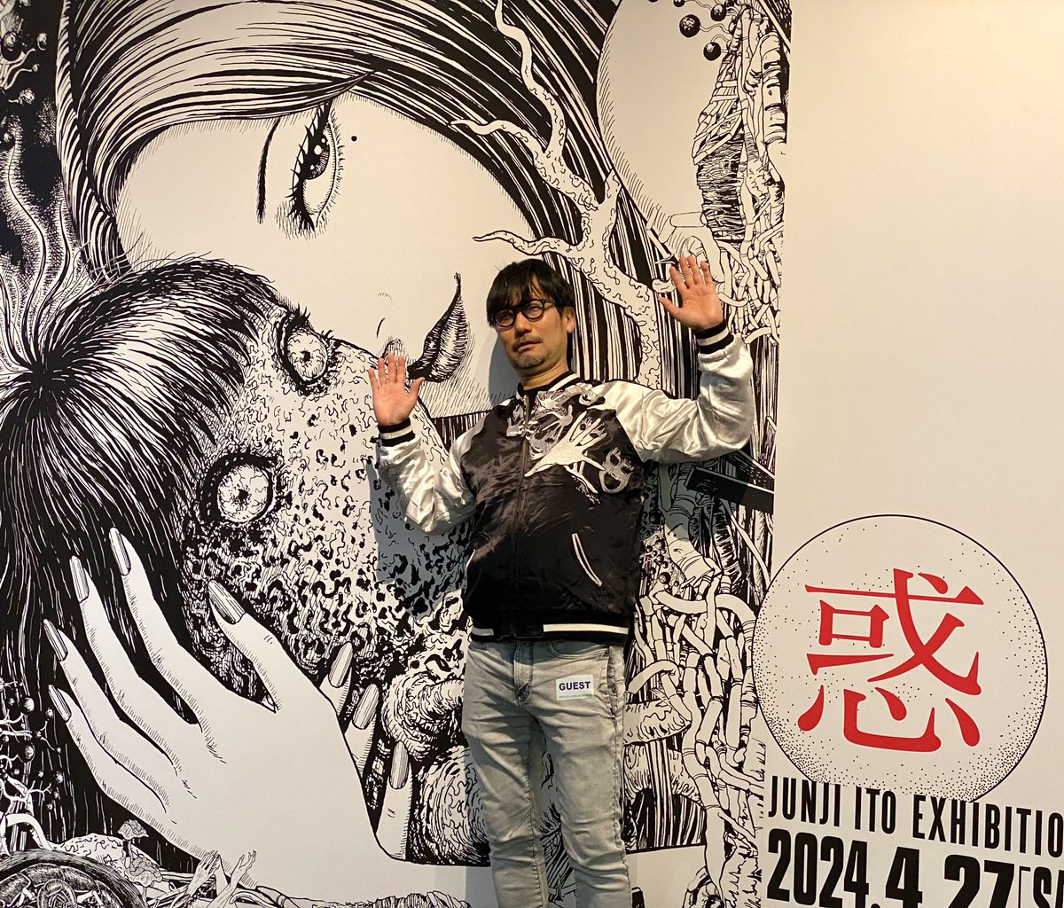 伊藤潤二展 誘惑 グッズ情報／ 小島さんが着ているスカジャンはこちら