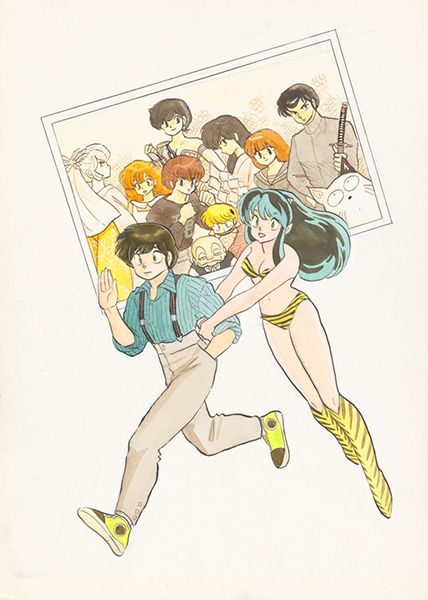 高橋留美子原画集 #うる星やつら 43ページ掲載のこのイラストがとても