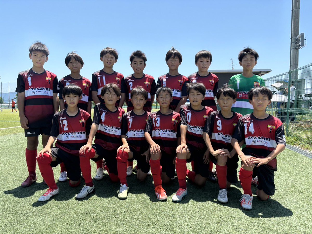 ディアブロッサ高田FC U12 2024公式戦ユニフォーム‼︎ 胸の伝統の2本線