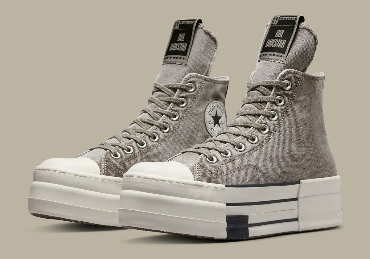 2024年 6/11 発売予定】 Rick Owens × CONVERSE DRKSHDW DBL DRKSTAR