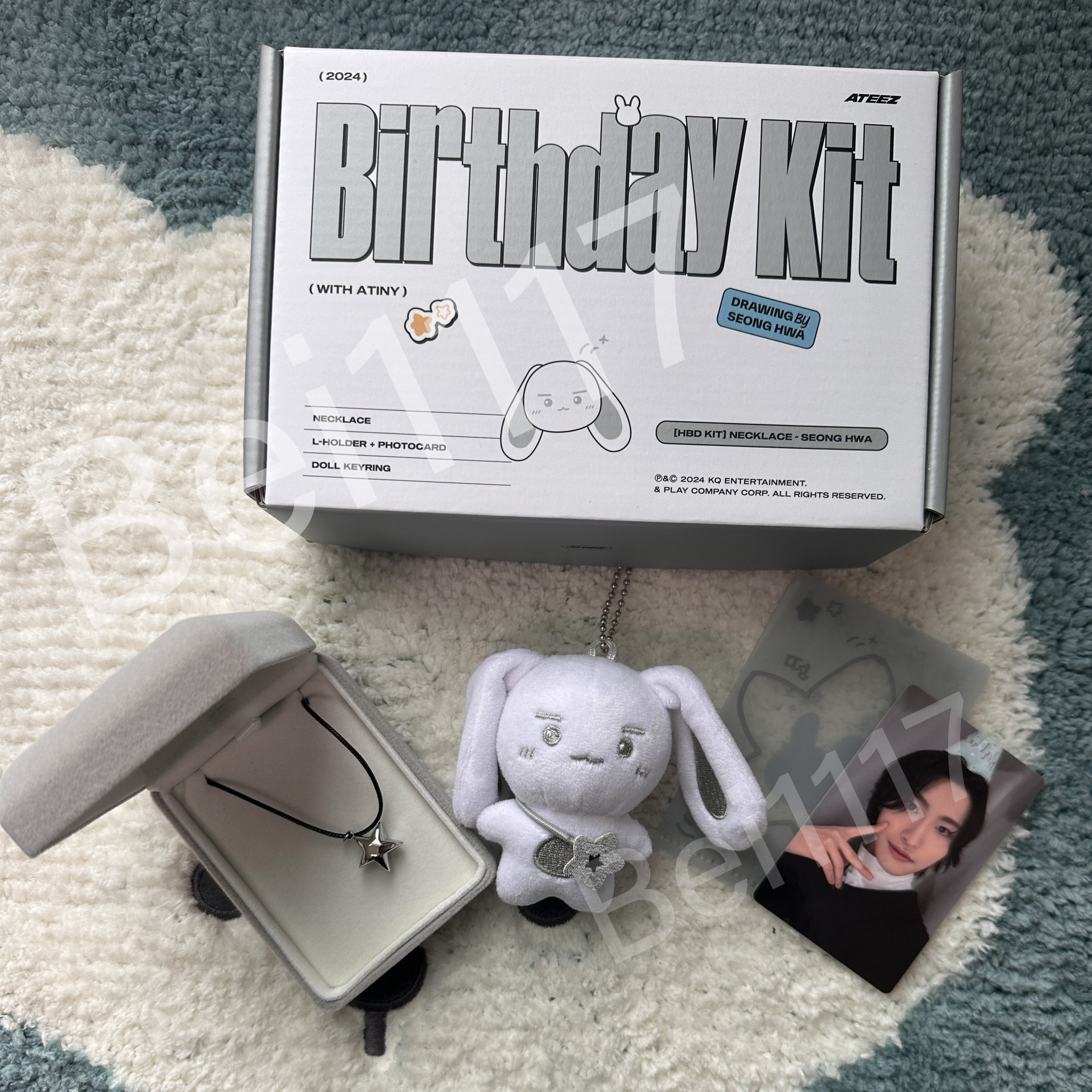 ATEEZ ソンファ センイルMD バースデーキット リング トレカ付き ATEEZ