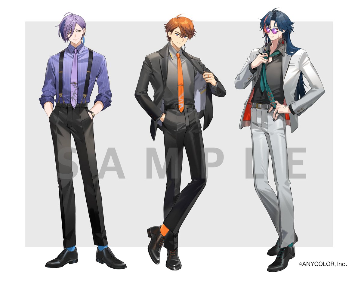 RT @kuroeri422: にじさんじ ✕ HUBコラボにて3SKMの北見遊征さん