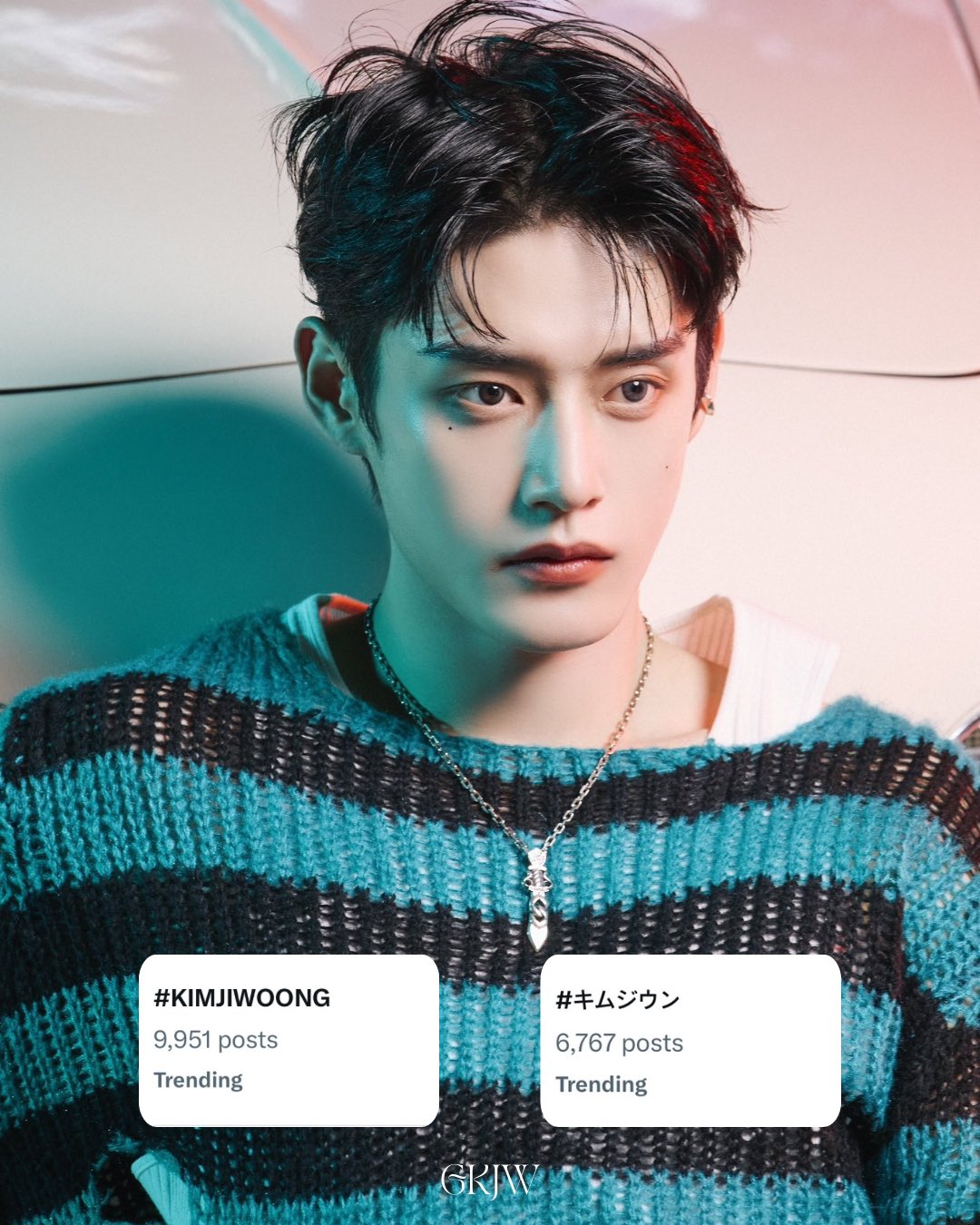 ㊳ZEROBASEONE ZB1 ポストカード ジウン 김지웅 キムジウン ポスト