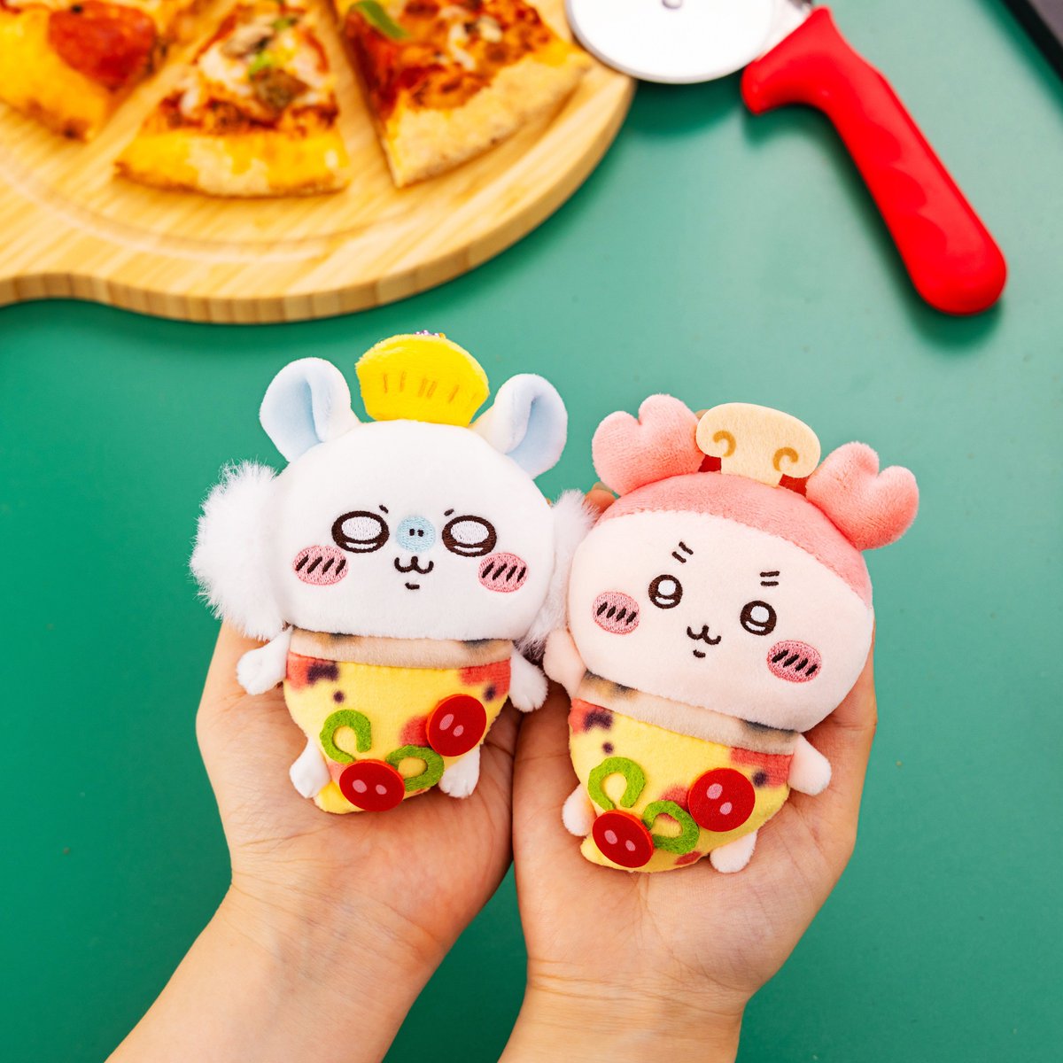 🌼予約受付中🌼 『黒猫のマスコット（全3種）』 『おそろいピザな