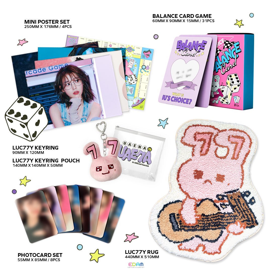 NOTICE] UAENA 7th OFFICIAL FANCLUB KIT Details - PACKAGE BOX