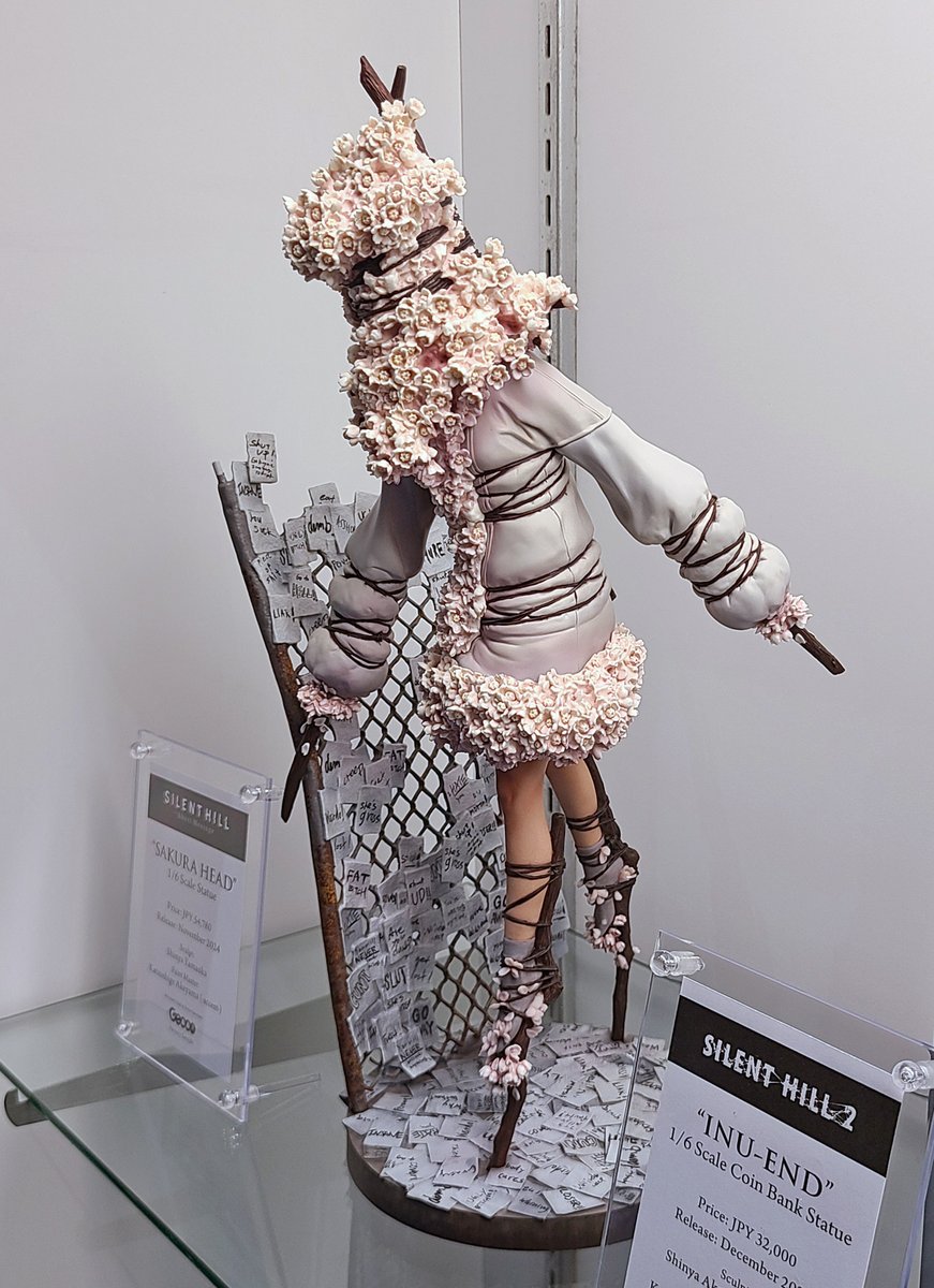 こちらも工場サンプルが初お披露目となりますサクラヘッド・スタチュー