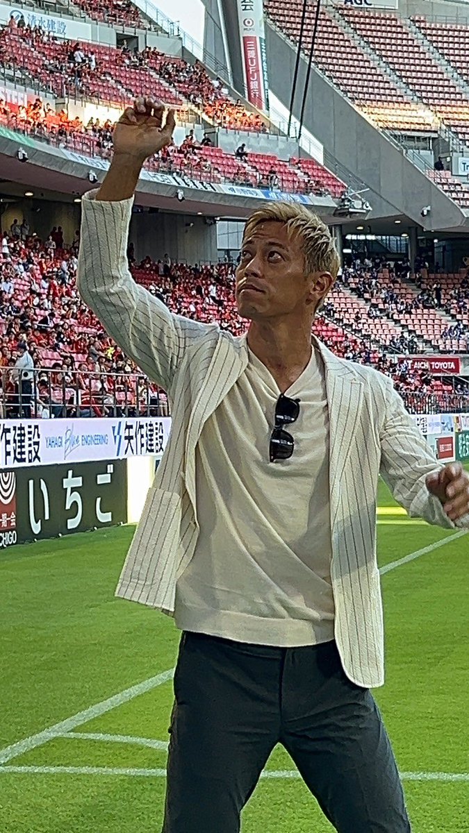 See you again! #名古屋グランパス #楢崎正剛