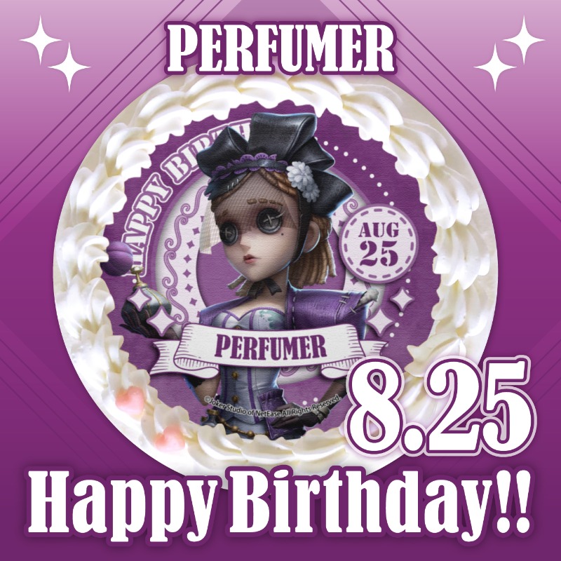 IdentityV #第五人格』 本日8月25日は #調香師「ウィラ・ナイエル」の