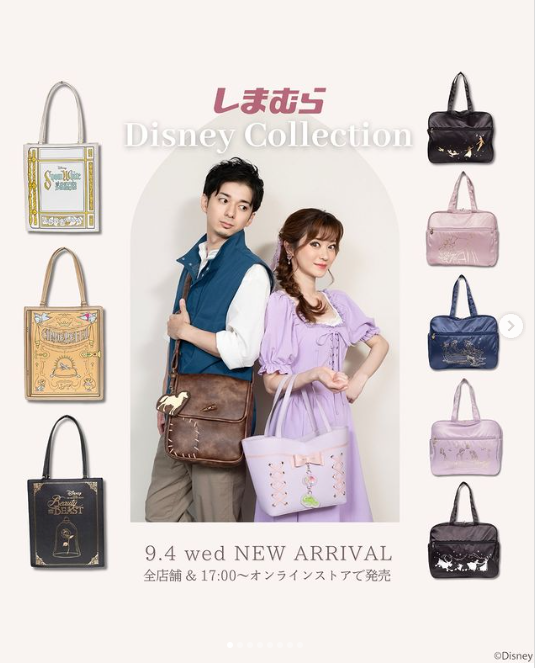 Happy しまむら　ディズニー Bag ちはるさんコラボ