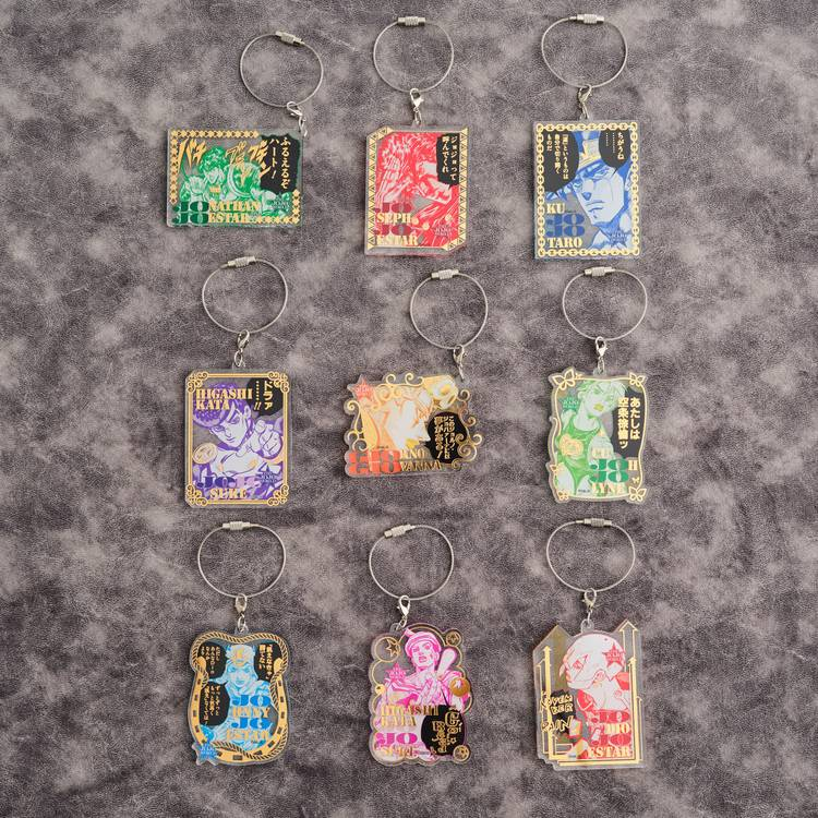 ジョジョワールド ワイヤーキーホルダー Vol.2 全12種コンプ　セット ジョジョワールド ワイヤーキーホルダー Vol.2 ジョセフ - メルカリ
