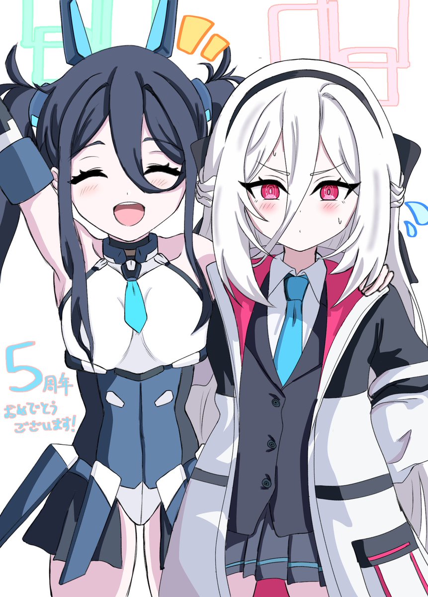 アリス＆ケイ #ブルアカ #イラスト