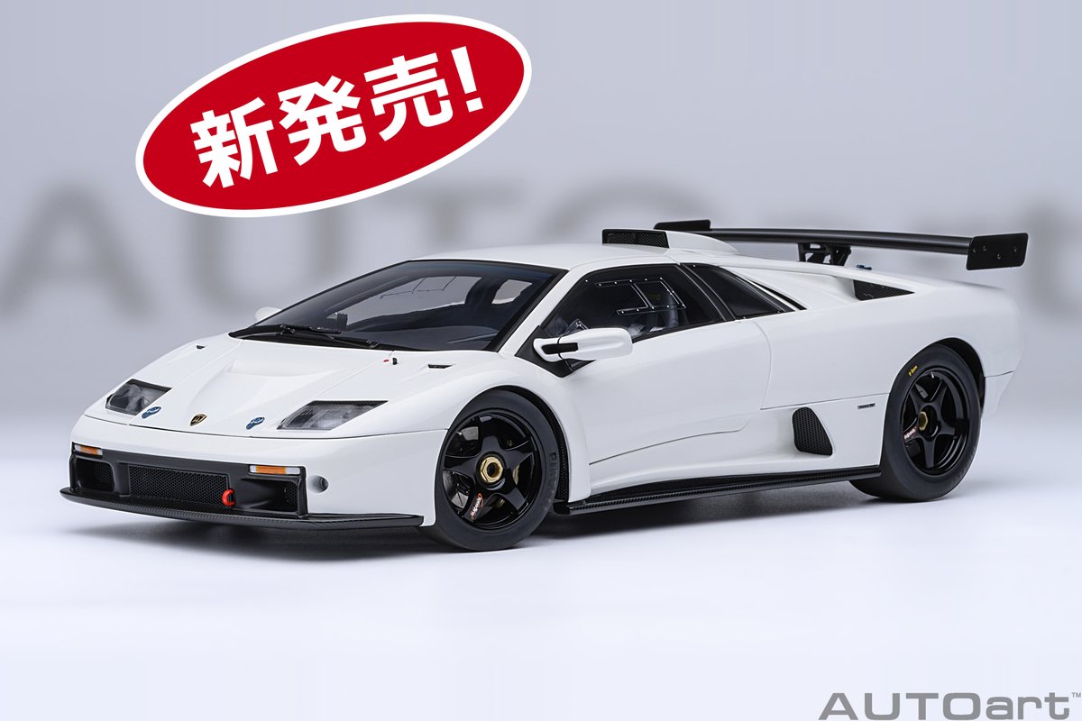 新製品発売になりました。 1/18スケール「ランボルギーニ ディアブロ