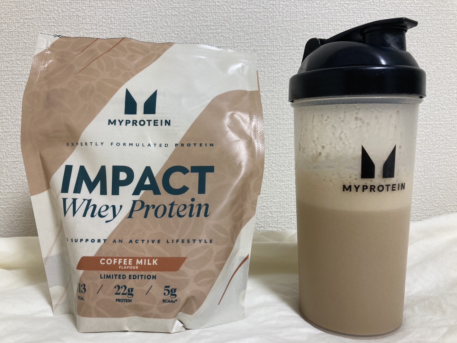 マイプロテイン インパクト ホエイゲイナーアイスラテ味 マイ