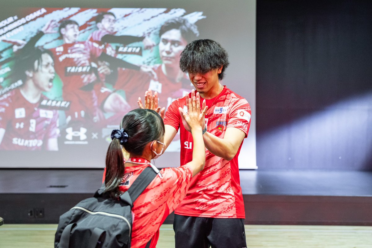 アンダーアーマー× #サントリーサンバーズ大阪 イベントフォト