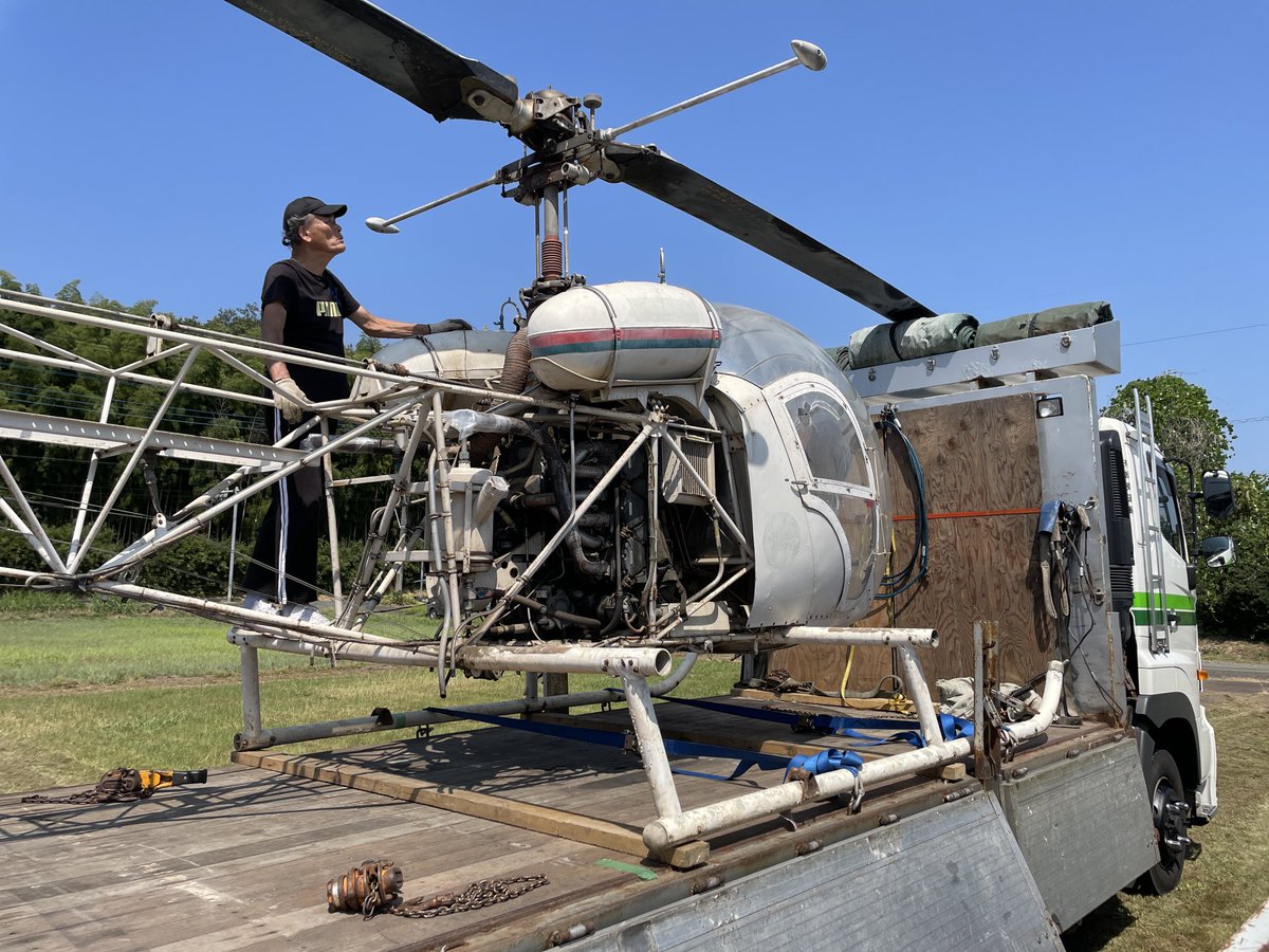TDA #東亜国内航空 #川崎ベル47 #BELL47 #ヘリコプター歴史保存協会