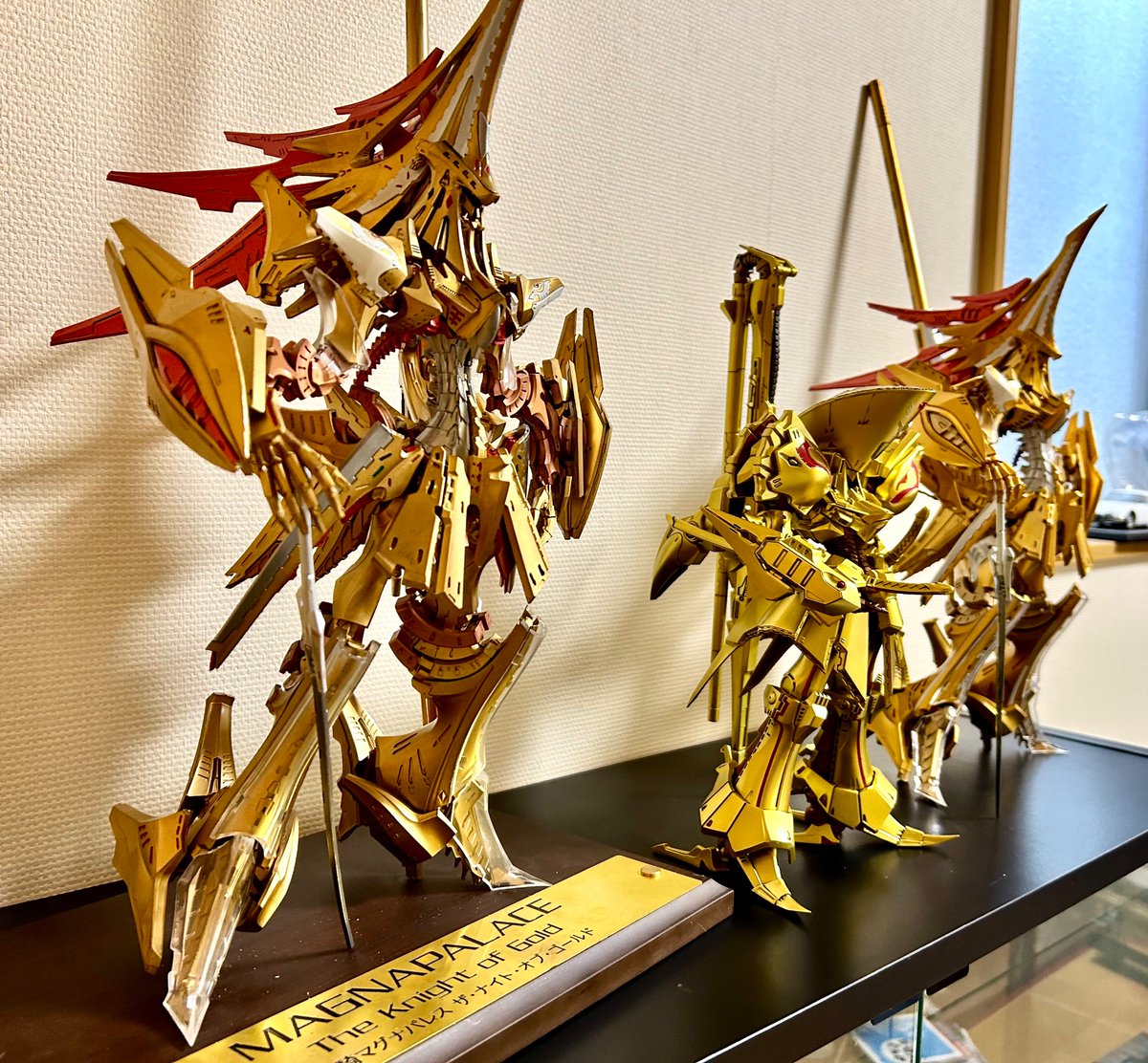 新旧比較③ ナイト・オブ・ゴールド マグナパレス #fss_jp #ファイブ