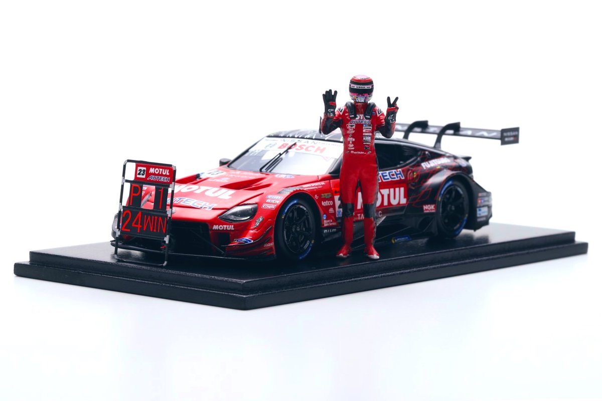 ついに😉‼️‼️ 2023年 SuperGT の開幕戦で僕が優勝(24勝)をした Spark