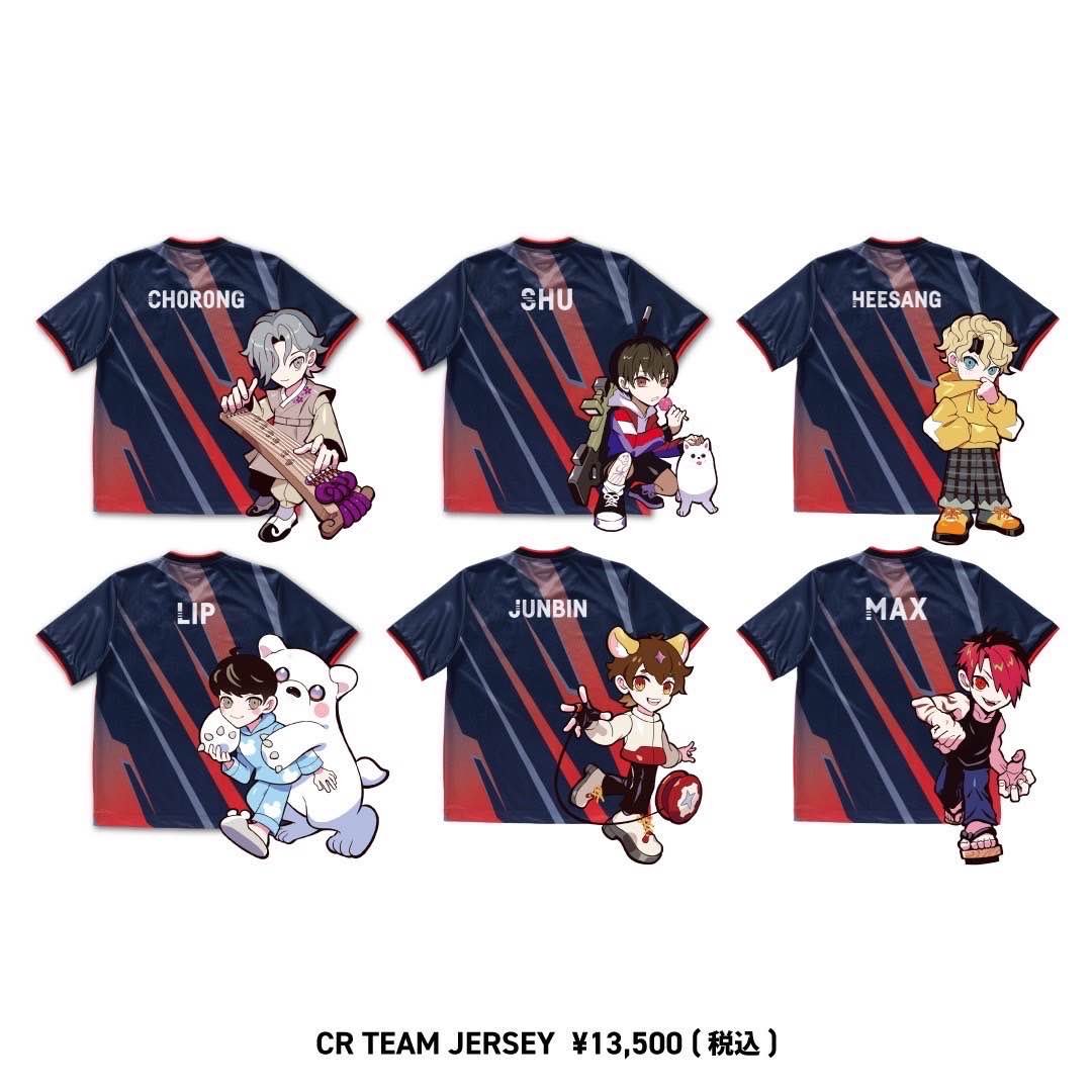 CRAZY RACCOON STORE】 CR TEAM JERSEY - Overwatch div. 🔶一般販売