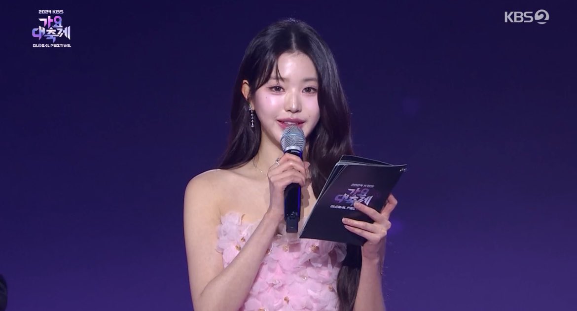 IVE ウォニョン、「#KBS歌謡祭」（ミュージックバンクグローバル