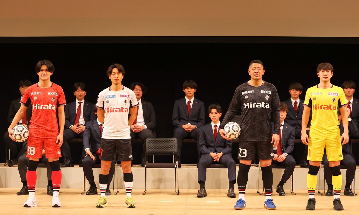 ◢◤ 2025ユニフォームデザイン決定 ◢◤ 2025シーズン、#ロアッソ熊本