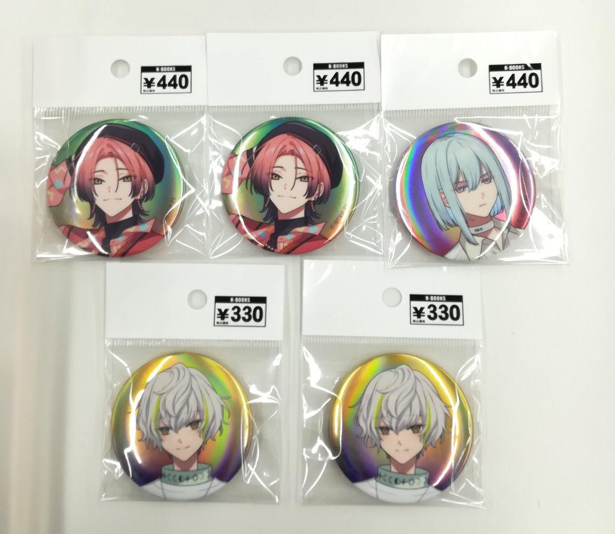 入荷情報】 18TRIP キャラバッジコレクション 千弥 幾成 糖衣 入荷しま