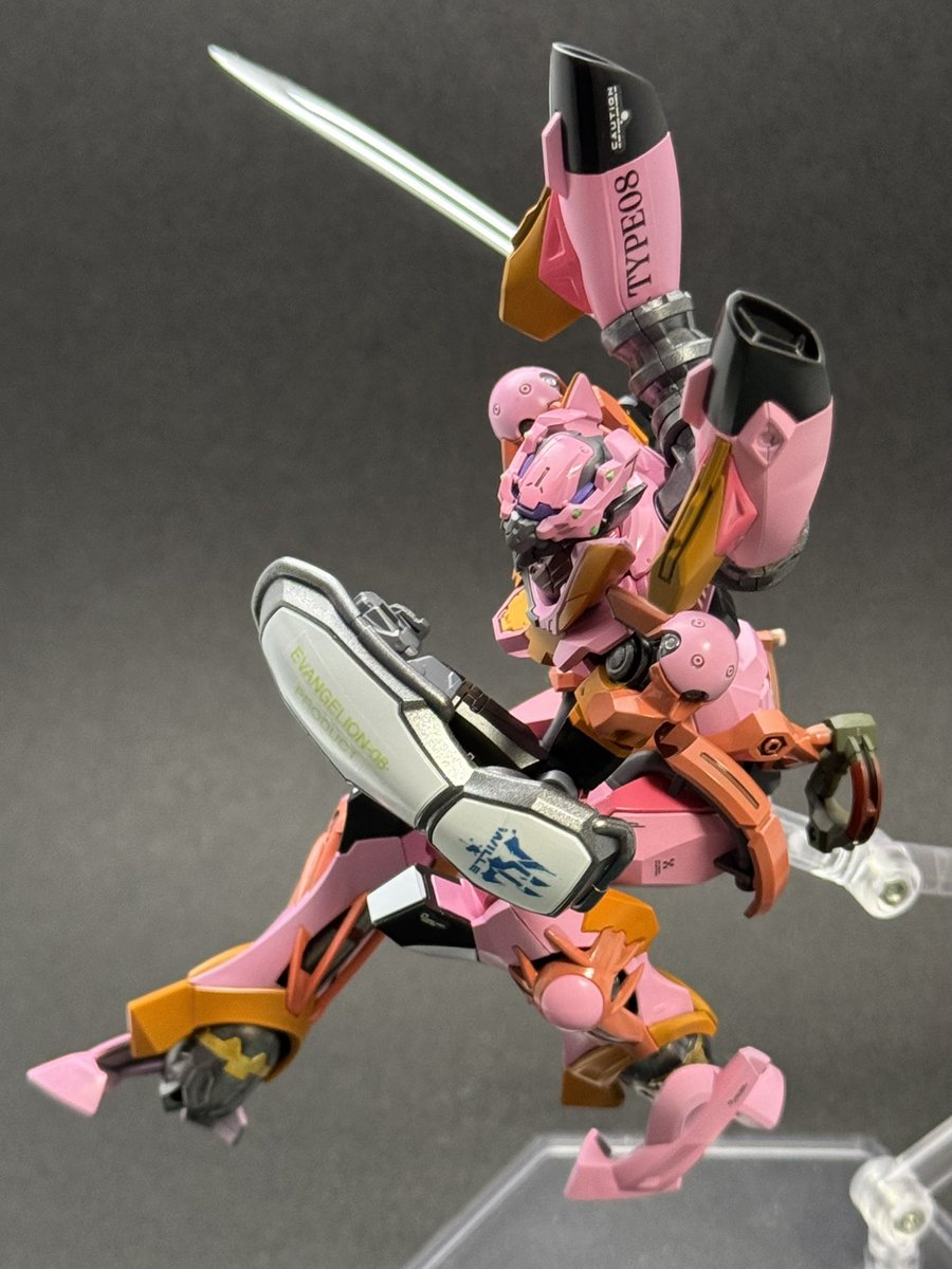 ジークアクス エヴァンゲリオン8号機フルパッケージ カラー完成しま