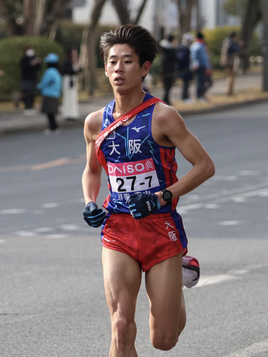 第30回全国都道府県対抗男子駅伝 7区 坂東 剛(大阪府) 区間5位 西 研人