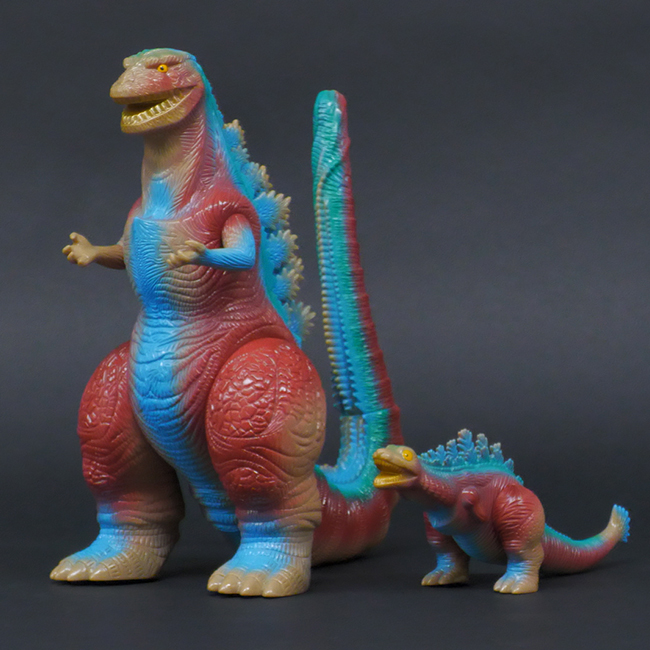 予約受付開始!! ／ マルサン製の日本初のゴジラのプラモデル色を