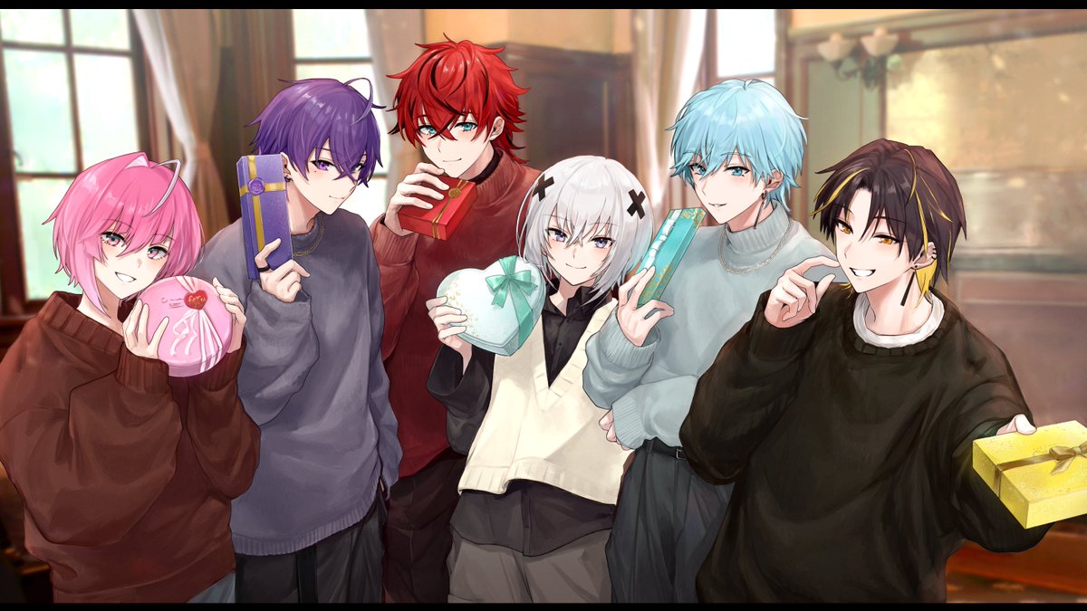 🍫 俺たちから逆チョコ受け取ってな💗 ━━v