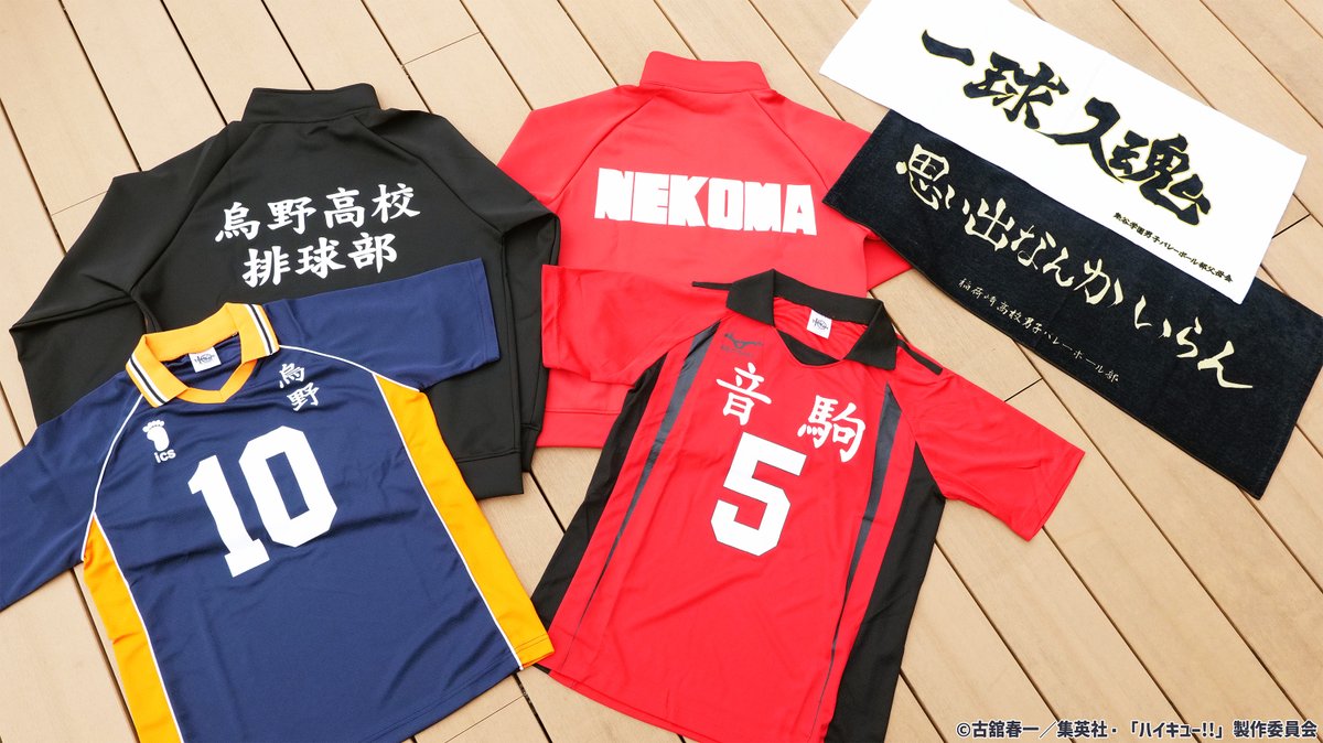 ハイキュー!! 10th Anniversary 10周年記念ビジュアルグッズ 高校