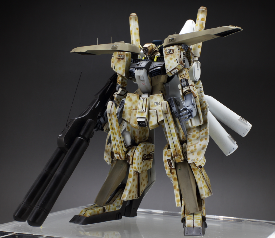 陸戦型ZZガンダム、完成しました。 模型の王国のレジンキットのモノを