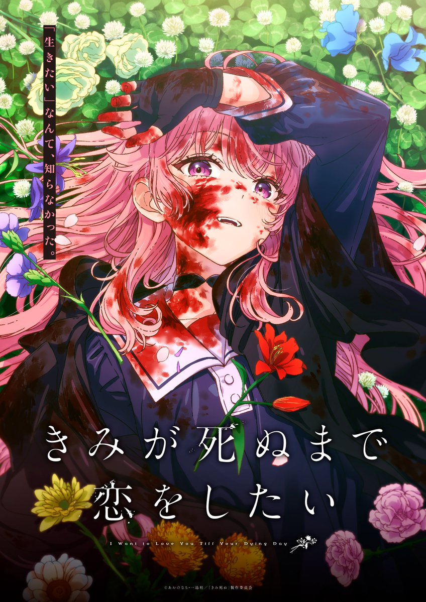 💐••┈┈┈┈ TVアニメ化決定 「きみが死ぬまで恋をしたい