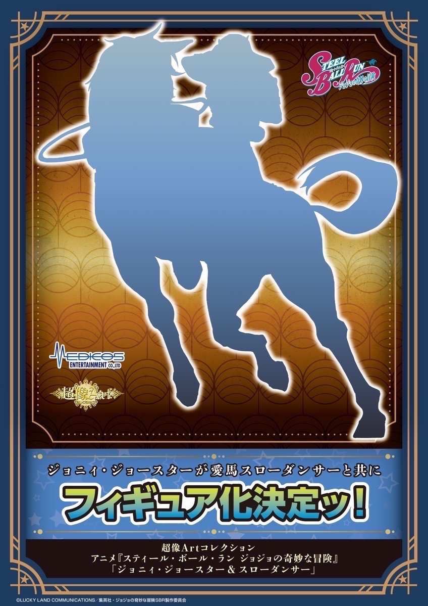 新たな超像Art開発決定ッ!!】 アニメ『スティール・ボール・ラン