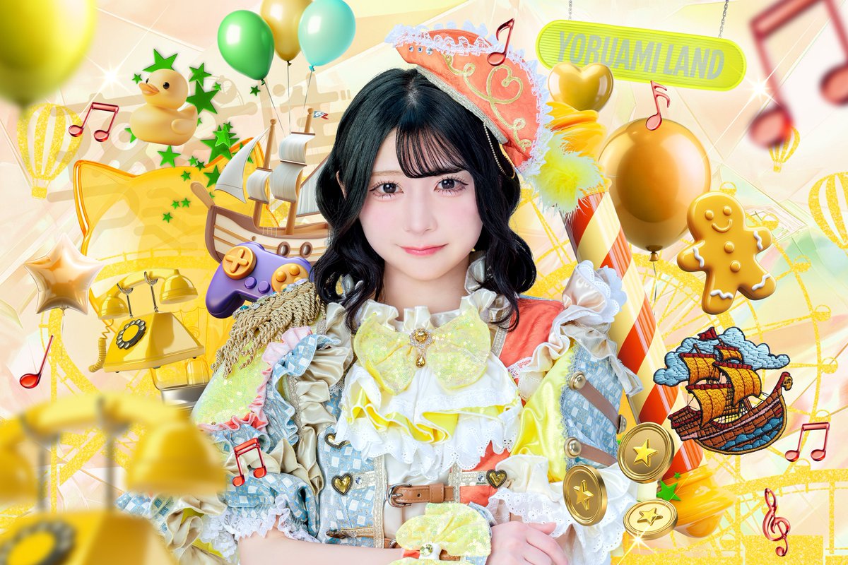 新メンバー公開】 ☆琴音 ふりる(@furiru_yoruami ) ☆担当カラー 黄色