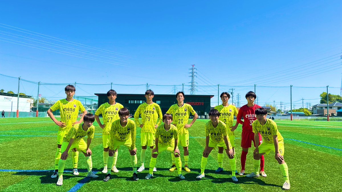 𝗠𝗮𝘁𝗰𝗵 𝗥𝗲𝘀𝘂𝗹𝘁】 県リーグDiv4第4節 vs 県立柏高校 前半:2-0
