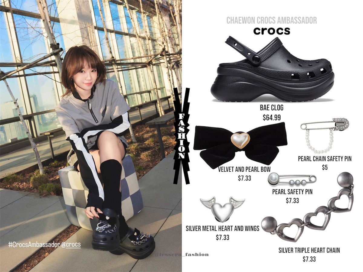 CHAEWON, Crocs newest brand ambassador, Jibbitz™ Charms