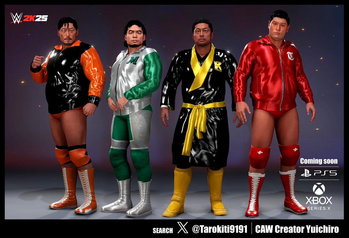 WWE2K25】 6月、三沢光晴メモリアル記念。 四天王、順次公開予定