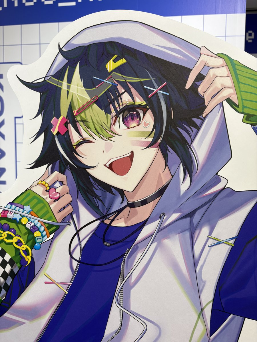 コスメコラボポップアップ パネル 伊波 #にじアイクルール #iCouleur