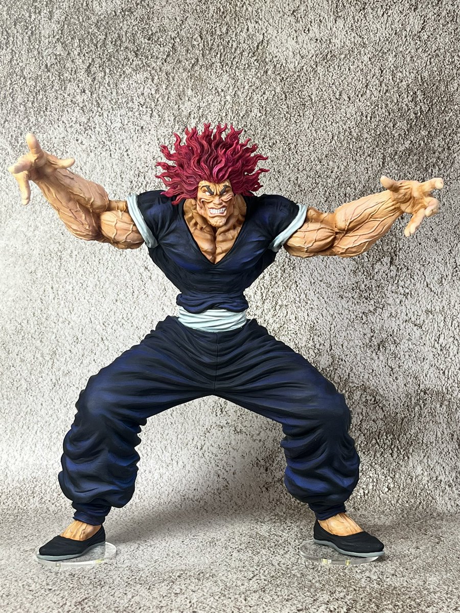 範馬勇次郎 一番くじB賞 塗りました🎨 #フィギュア #リペイント #刃牙