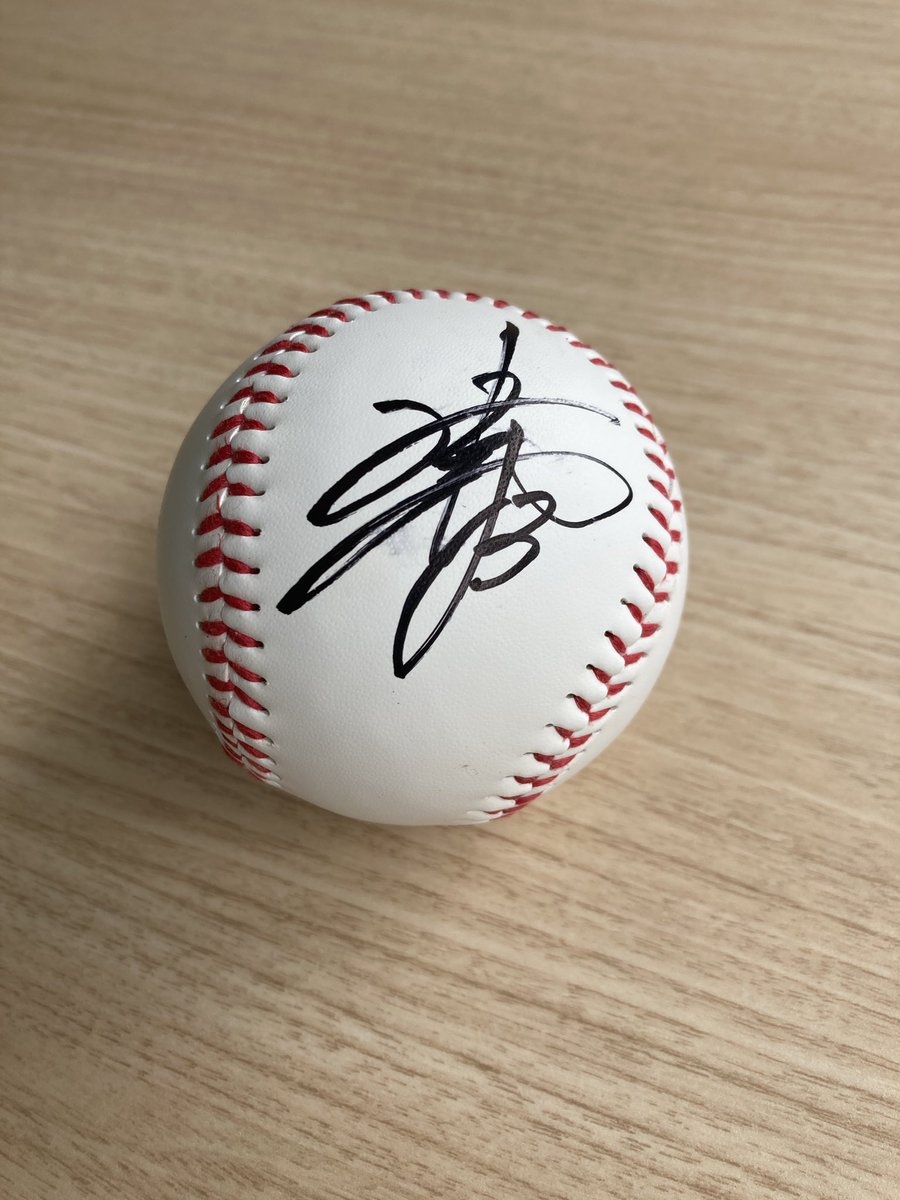 番組プレゼント』 「近藤健介選手直筆サイン入りボール」 を1名様に