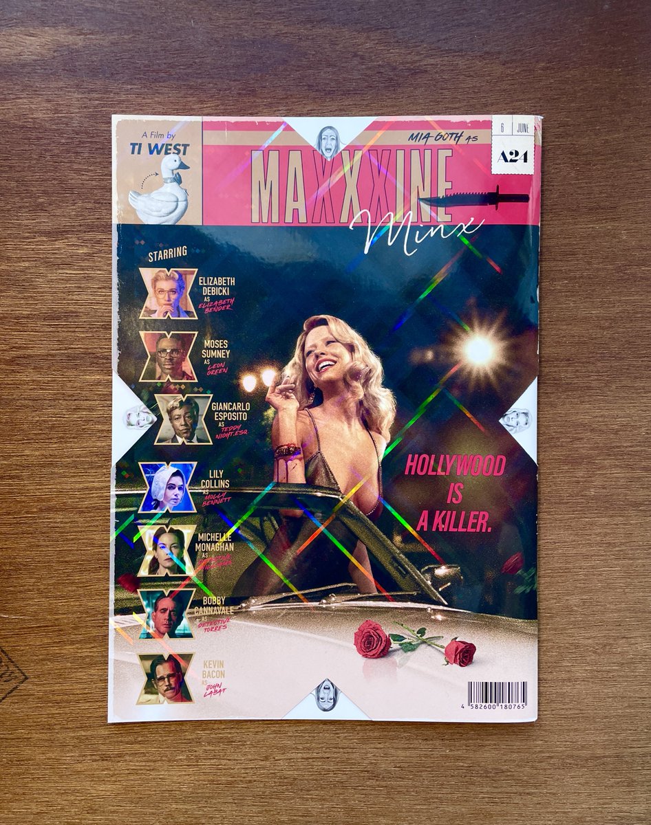 ミア・ゴス主演／タイ・ウェスト監督／A24製作『MaXXXine マキシーン