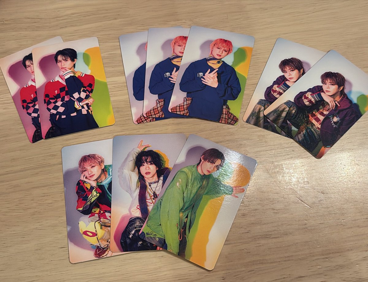 BUDDiiSトレカ交換 求）MORRIE 譲）SHOOT FUMIYA SEIYA TAKUYA SHOW