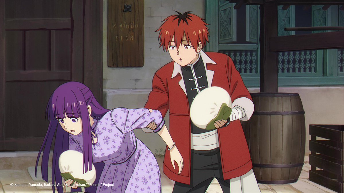 Love is in the air 🤭 — Watch Frieren: Beyond Journey's End Season