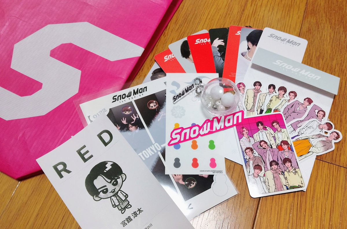 Snow Man 1st POP-UP お友達と一緒に行ってきました！ 夢のような時間