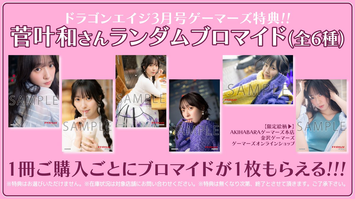 菅叶和 ゲーマーズ特典情報🎉 ゲーマーズにて「#ドラゴンエイジ 3月号