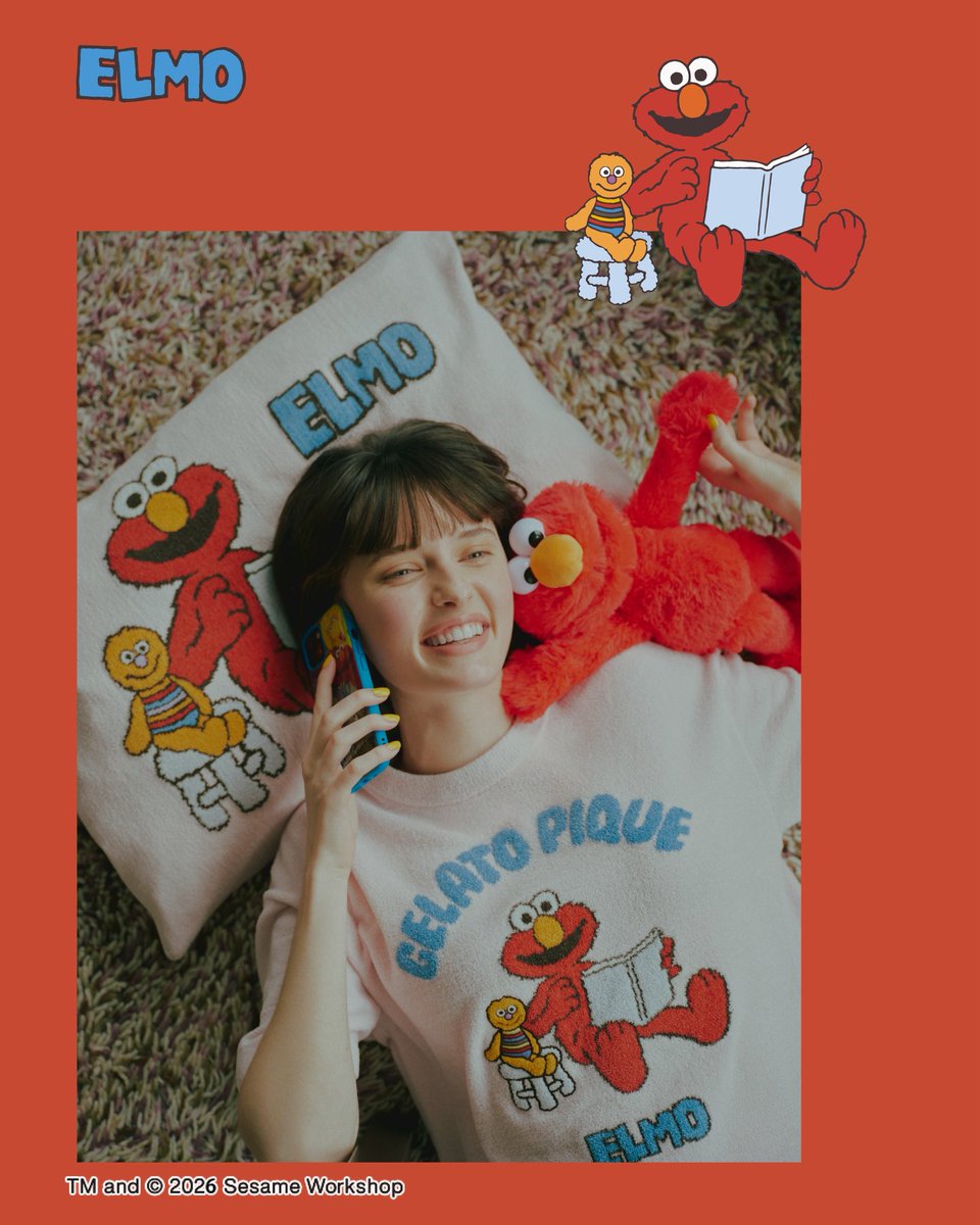 SESAME STREET meets GELATO PIQUE - 【3.4 WED COMING SOON】 SPECIAL