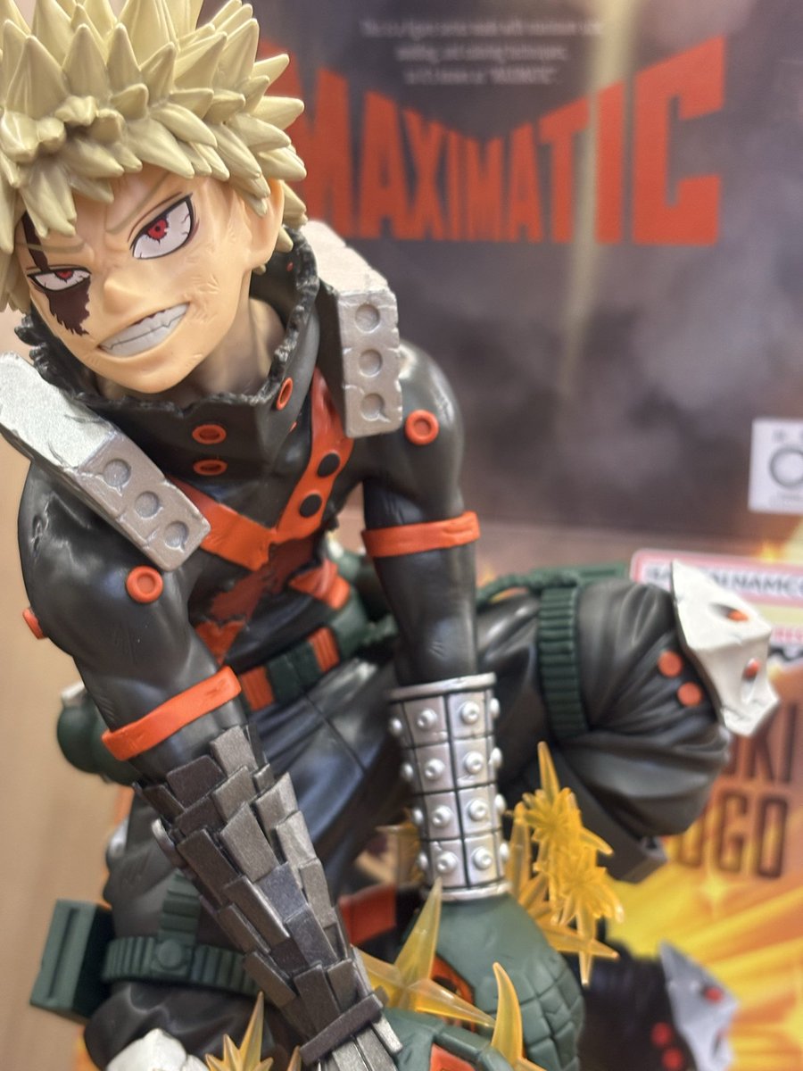 今日から登場の爆豪のかっちゃん取ってきました！！！ まじで