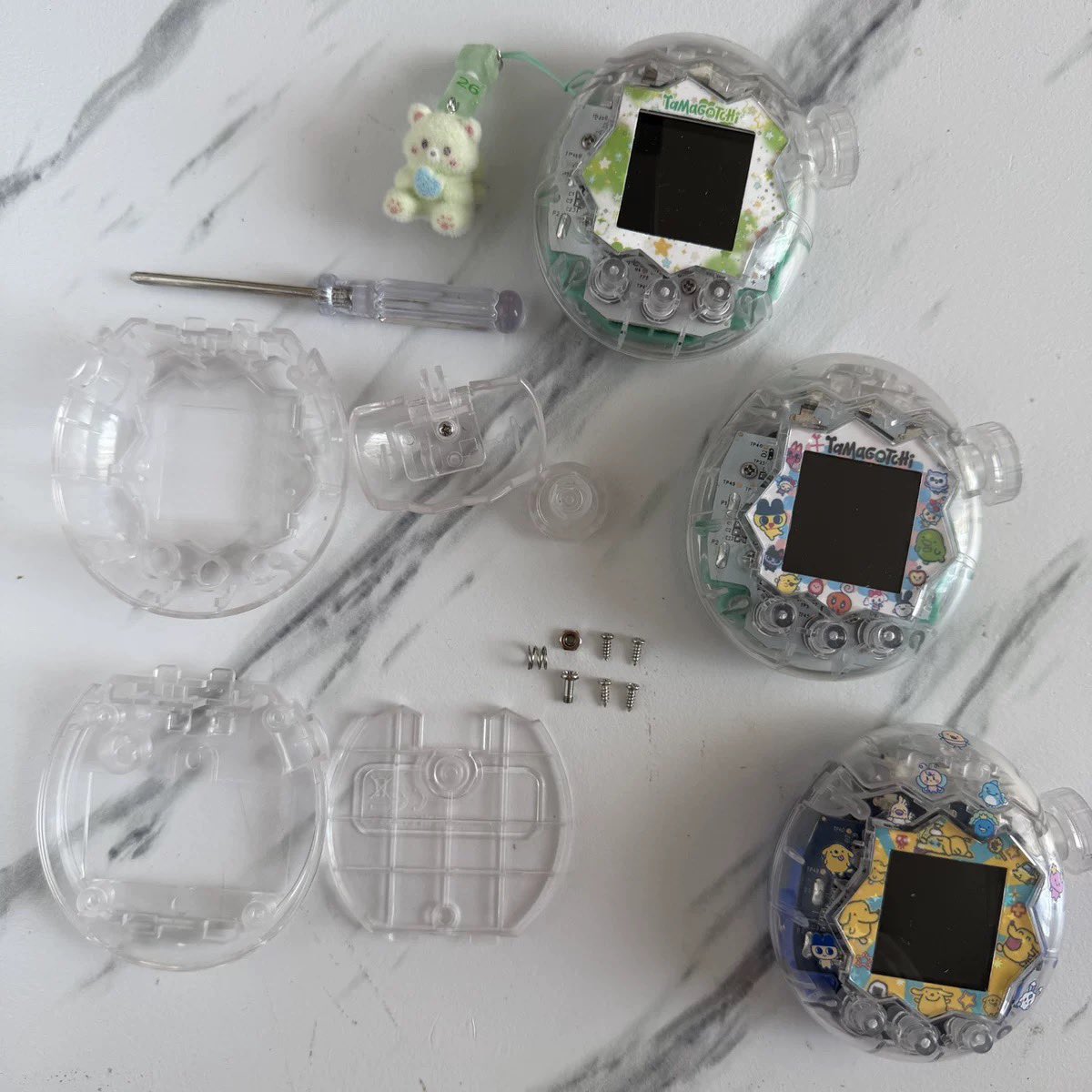 新商品予告中‼️ たまごっちパラダイスの透明な着せ替えシェルです