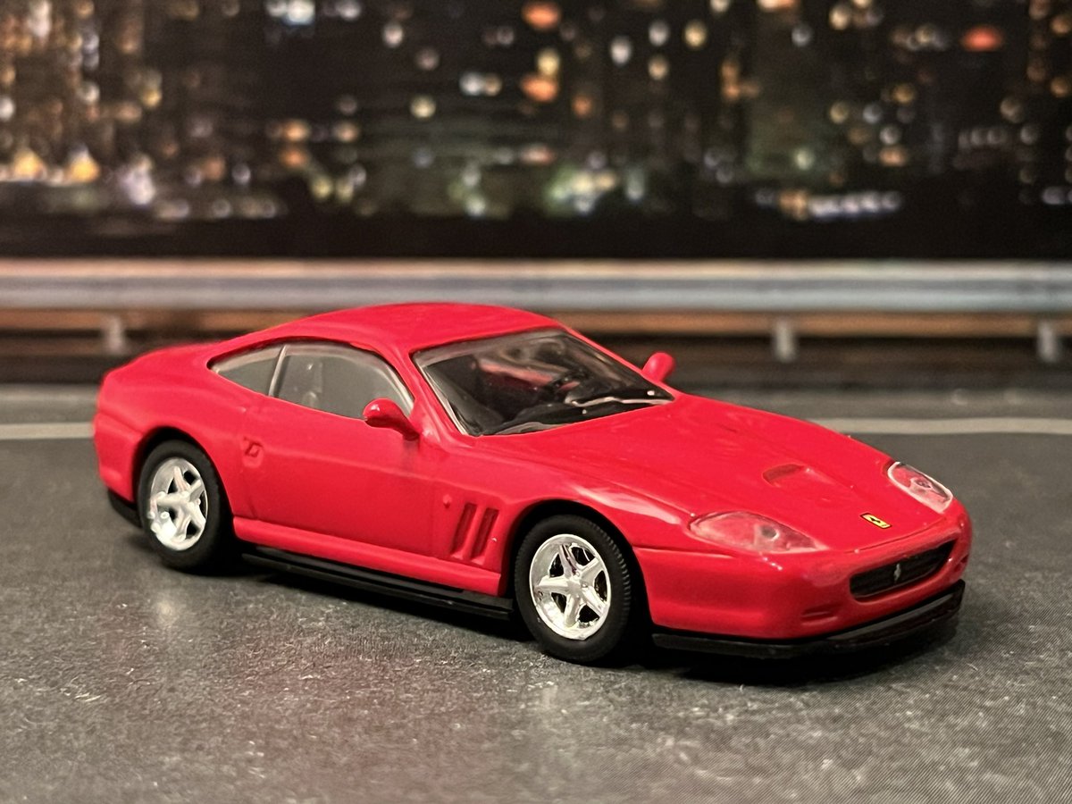 京商 フェラーリ575Mマラネロと #ホットウィール フェラーリ575GTC